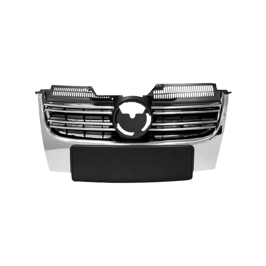 Grade do Radiador VOLKSWAGEN JETTA Preta com Friso Cromada - AUTOMOTIVE IMPORTS ZN1414452