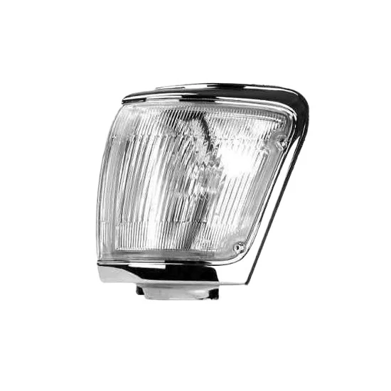 Lanterna Dianteira TOYOTA HILUX Lado Esquerdo Cristal com Aro Cromado - AUTOMOTIVE IMPORTS ZN111168