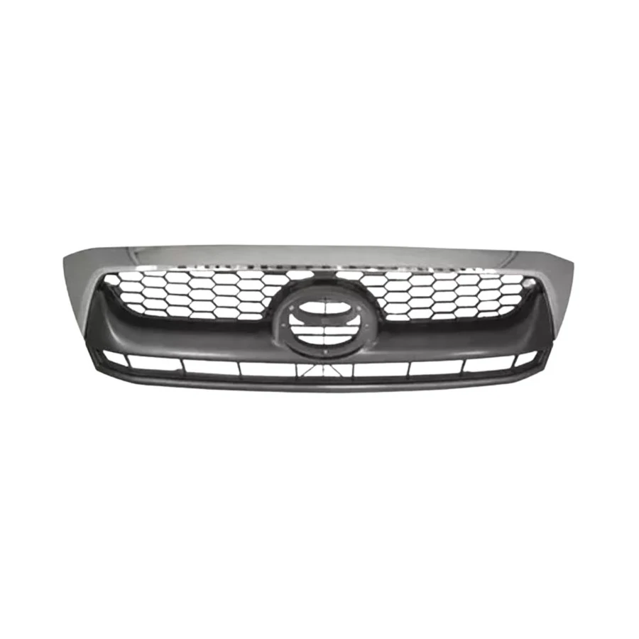 Grade do Radiador TOYOTA HILUX Cinza com Moldura Cromada - AUTOMOTIVE IMPORTS ZN111106