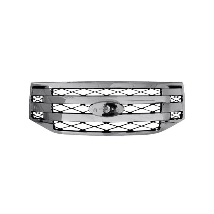 Grade do Radiador FORD RANGER Cromada sem Emblema - AUTOMOTIVE IMPORTS ZN14141136