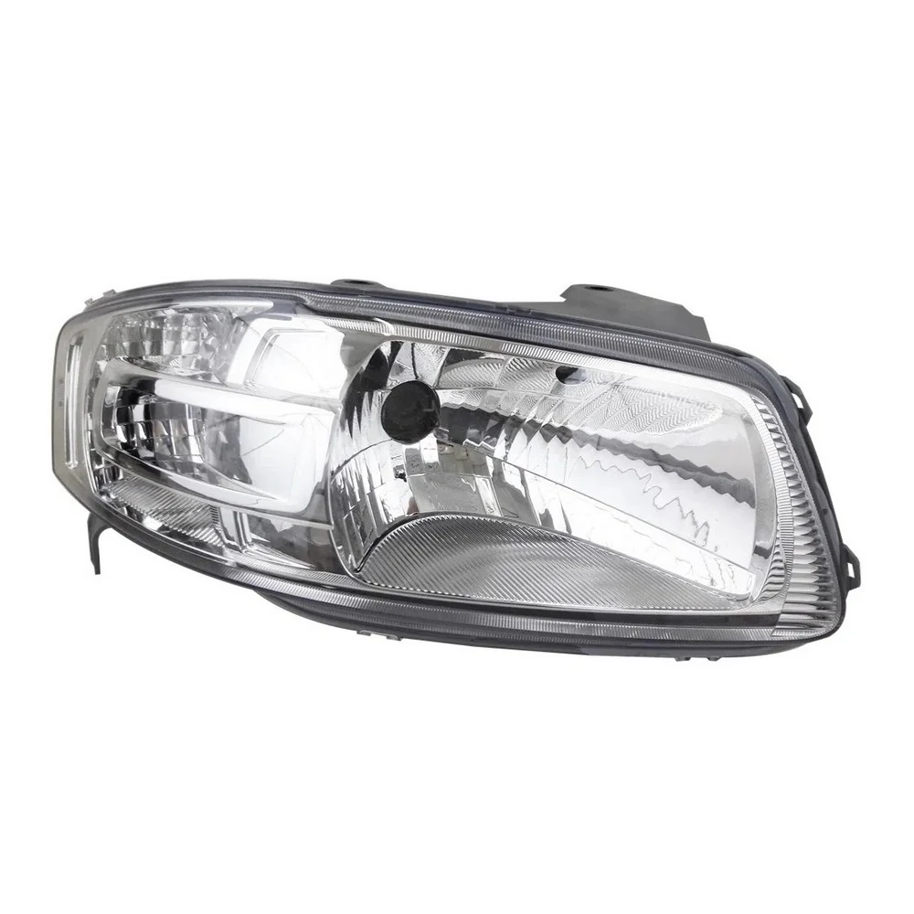 Farol Principal Lado Direito Máscara Cromada Monorefletor - AUTOMOTIVE IMPORTS ZN555039