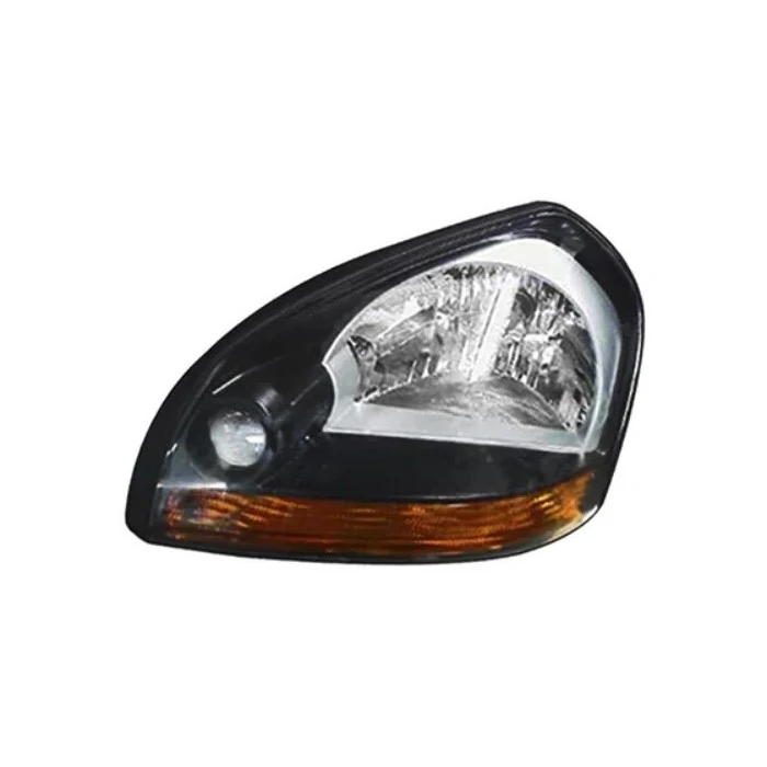 Farol Principal HYUNDAI TUCSON Lado Esquerdo Máscara Cinza Aro Cinza Pisca Âmbar - AUTOMOTIVE IMPORTS ZN1414244