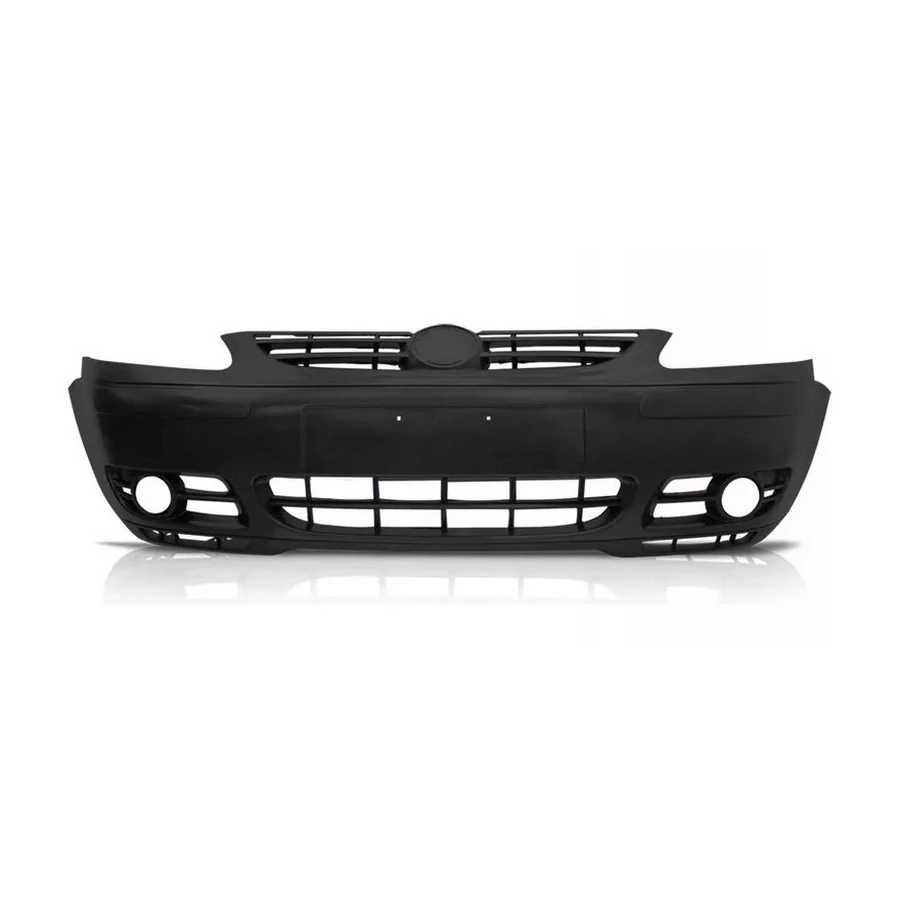 Para-choque Dianteiro VOLKSWAGEN FOX Preto Liso com Furo MIlha - AUTOMOTIVE IMPORTS ZN0139