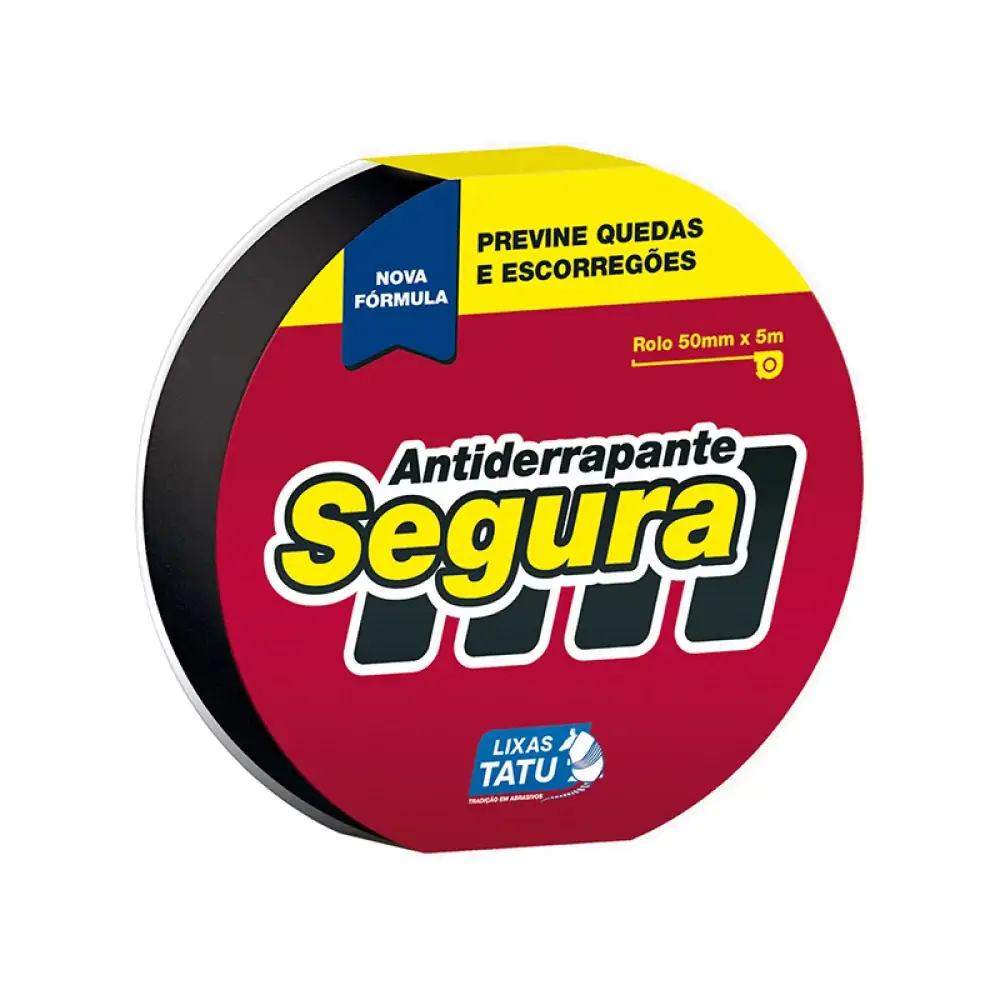 Fita Antiderrapante 50mmx05m Preto G60 Tatu