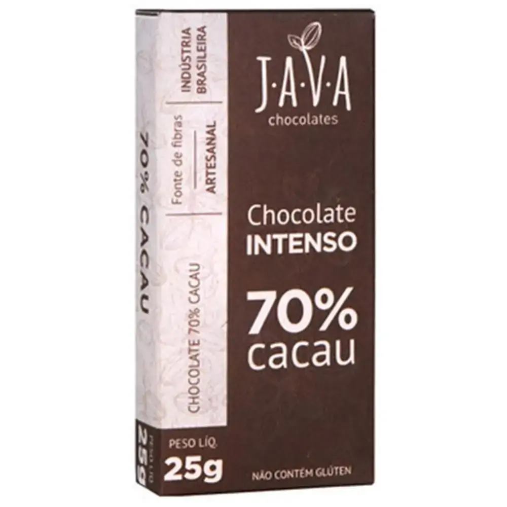 Chocolate Intenso 70 Cacau Sem Glúten E Sem Lactose 25g