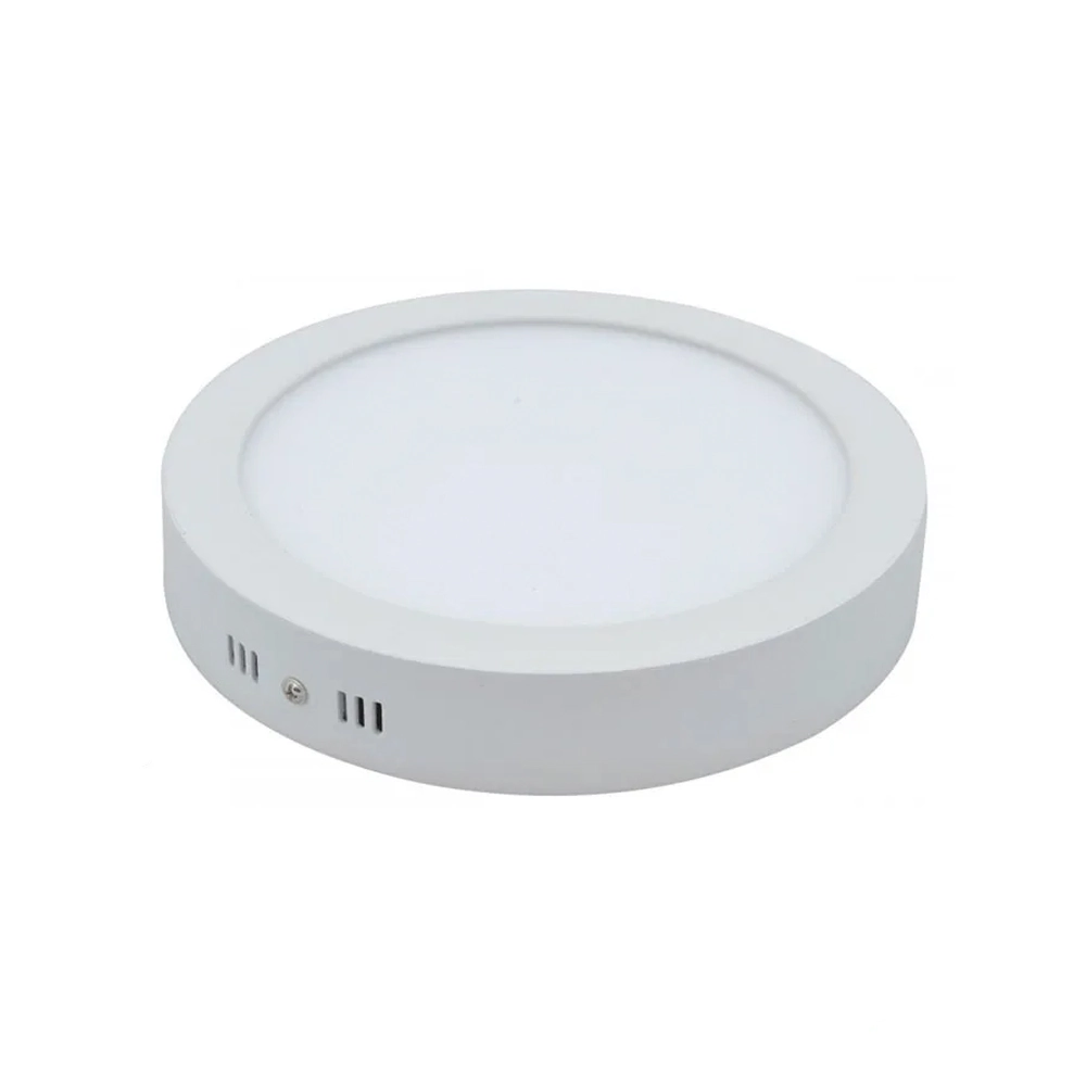 Painel Plafon Led 12w 17cm Sobrepor Redondo 3000k Bella Dl091ww