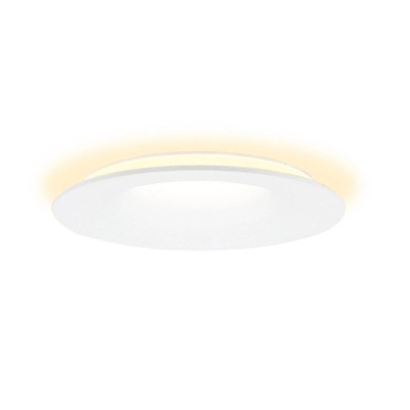 Spot Halo Bella de Embutir Branco com LED Integrado de 9W 3000K - NS1022