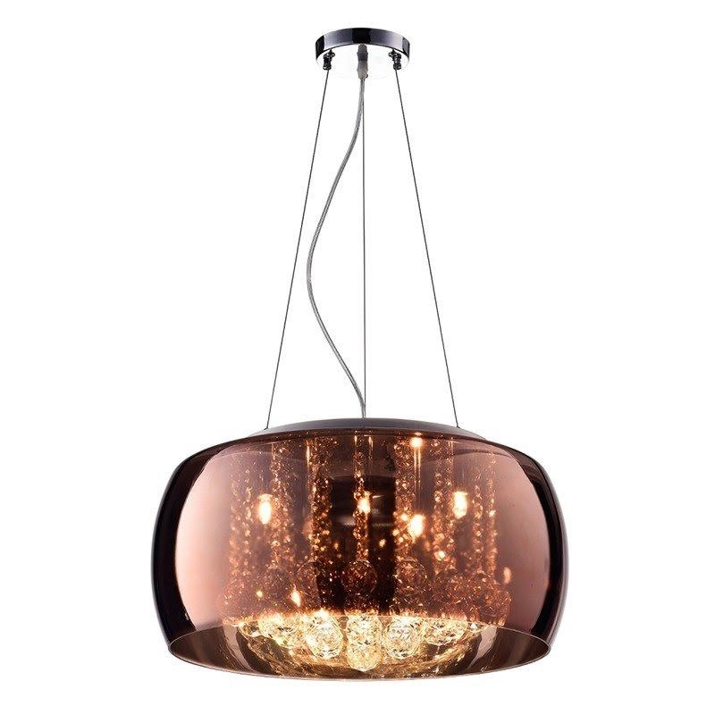 Pendente Plafon Soho 50cmx20cm Bella Iluminação Cobre