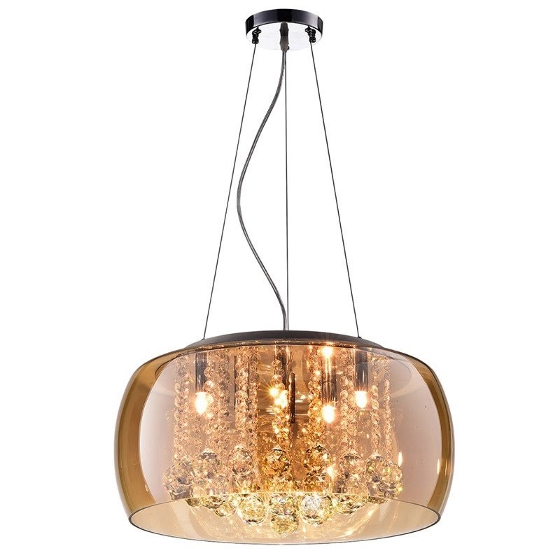 Pendente Ou Plafon Ambar Soho 9g9 60cm Pd006am Bella