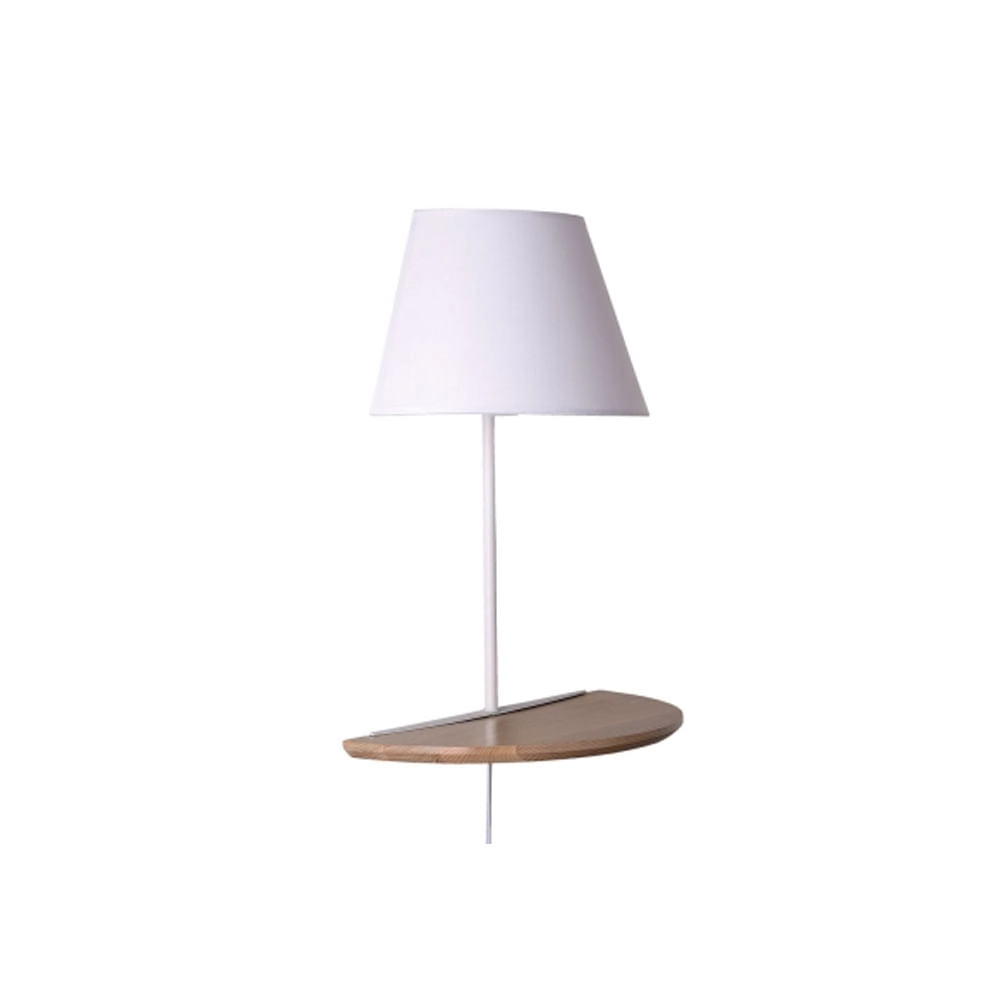 Arandela Bella Lera 36x18x46cm Branco Ml010w