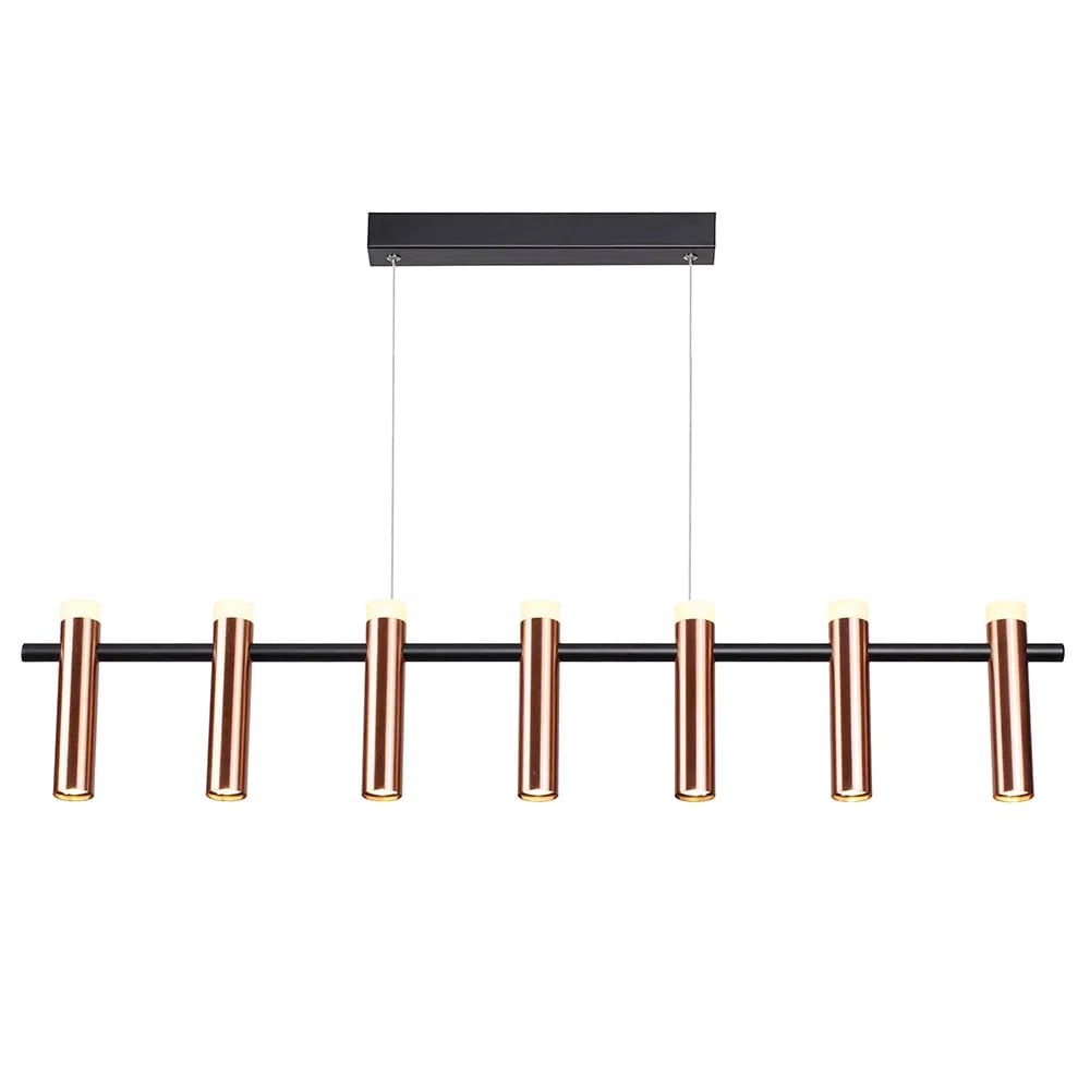 Pendente Bella Tubi 112 X 11 X 33 5cm Led 49w Cd002m
