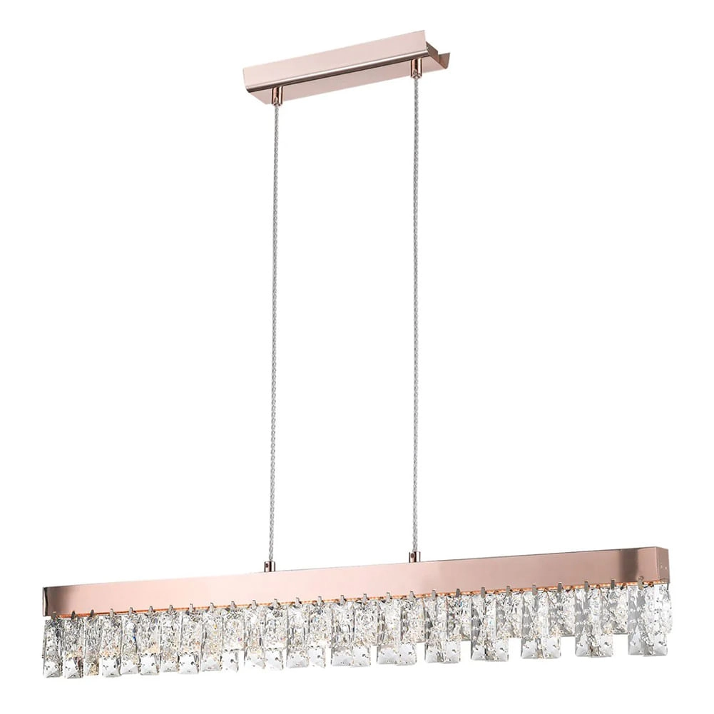 Pendente Bella Veu 18 X 19 5 X 93cm Led 15w Ho300