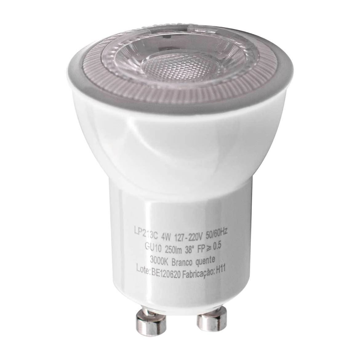 Lampada Led Minidicroica Gu10 4w 3000k Mr11 Lp213c St2116