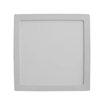 Painel Plafon De Sobrepor Quadrado Branco Led 30w 3000k Bivolt Dl300sq Bella