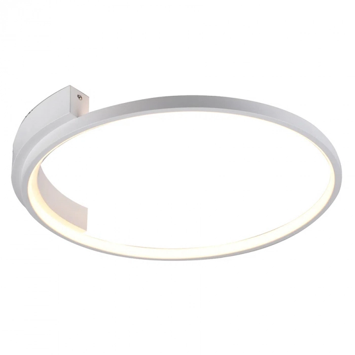 Plafon Bambolê Branco 40cm Led 24w 3000k Bivolt Fo026sw Bella
