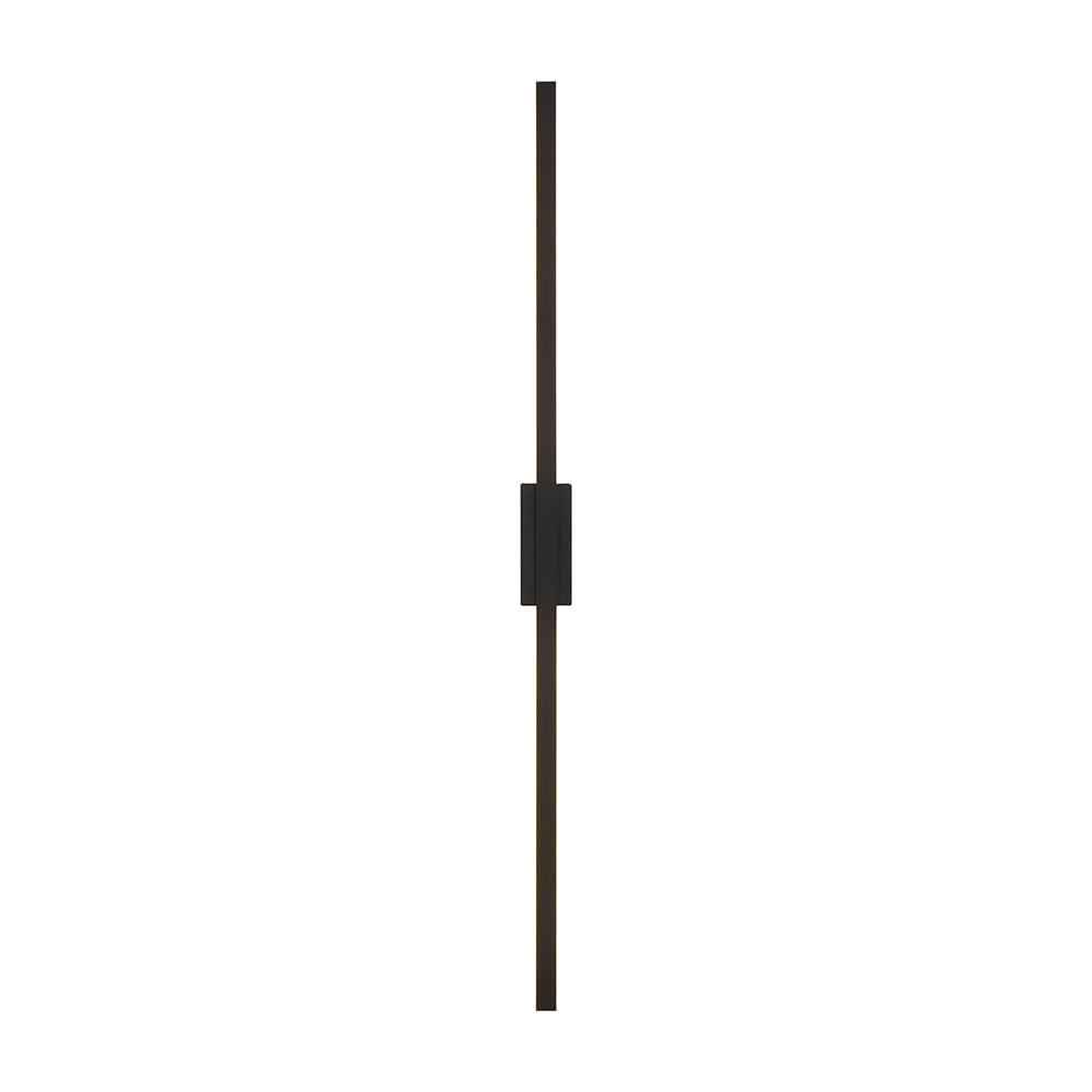 Arandela Plafon Bella Tec Preto 90x2cm 15w 3000k 980lm Gd011lb