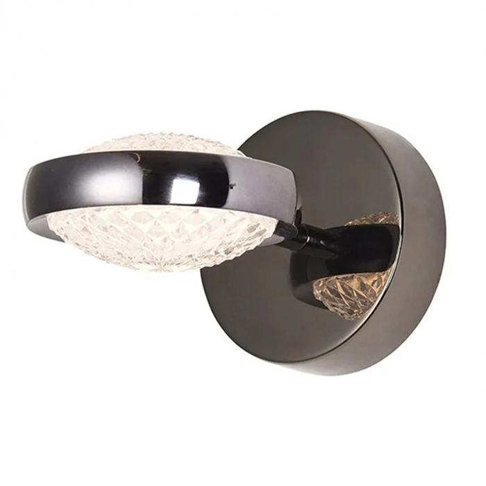 Arandela Beep Preto Led 9w 3000k Bivolt Kw009cn Bella