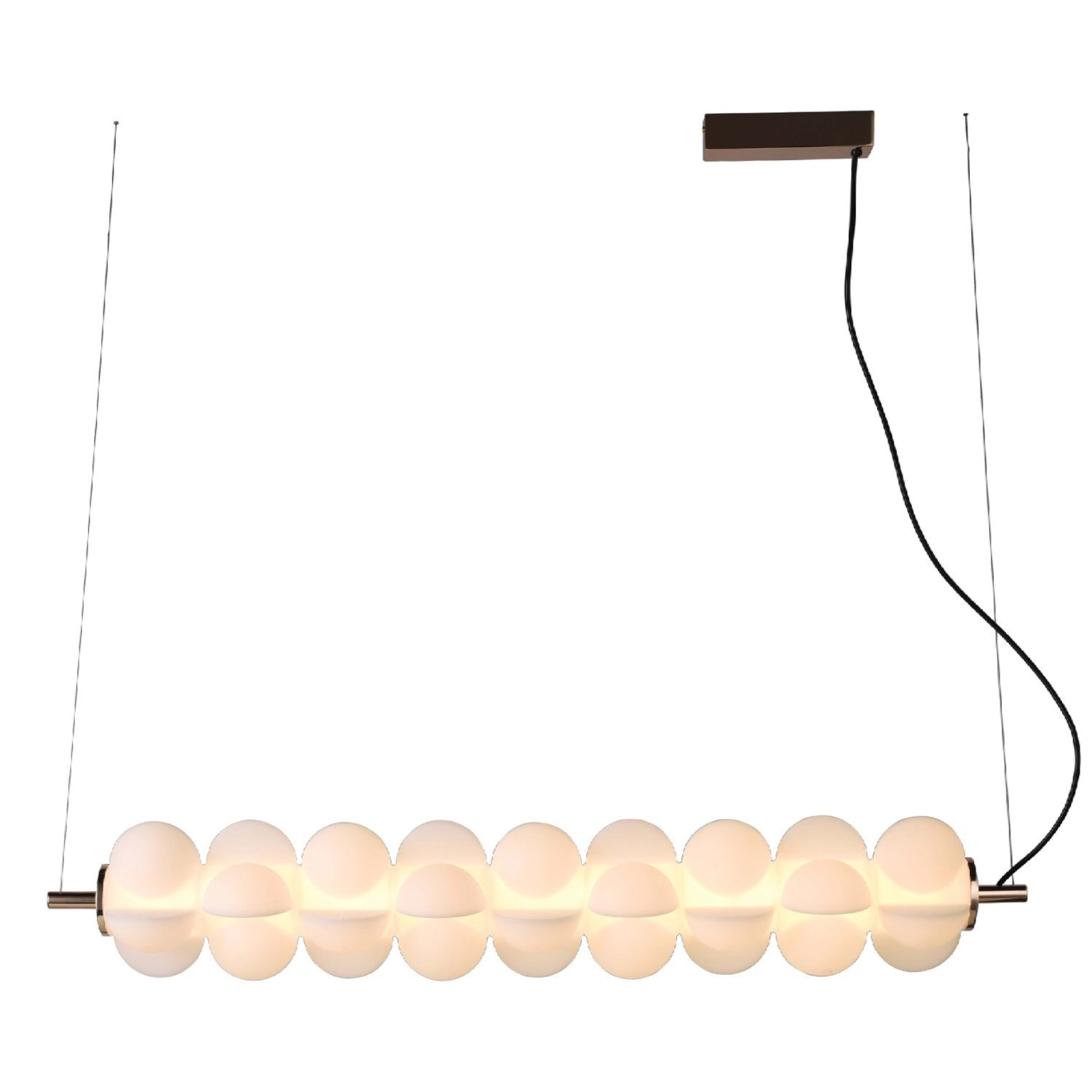 Pendente Linear Cloud 108cm 1xled 40w Dourado