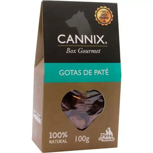 Pets Du Monde Cannix Gourmet Box Gota De Pate 100g