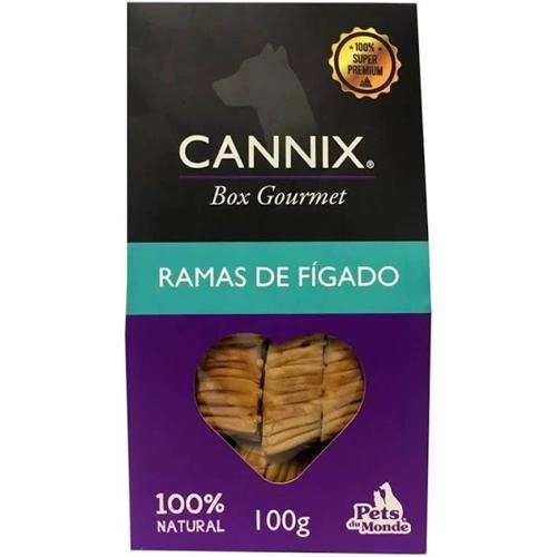 Pets Du Monde Cannix Gourmet Box Ramas Figado 100g