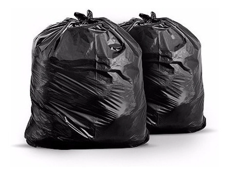 Saco De Lixo Preto 100l 5kg ( 100 Unidades )