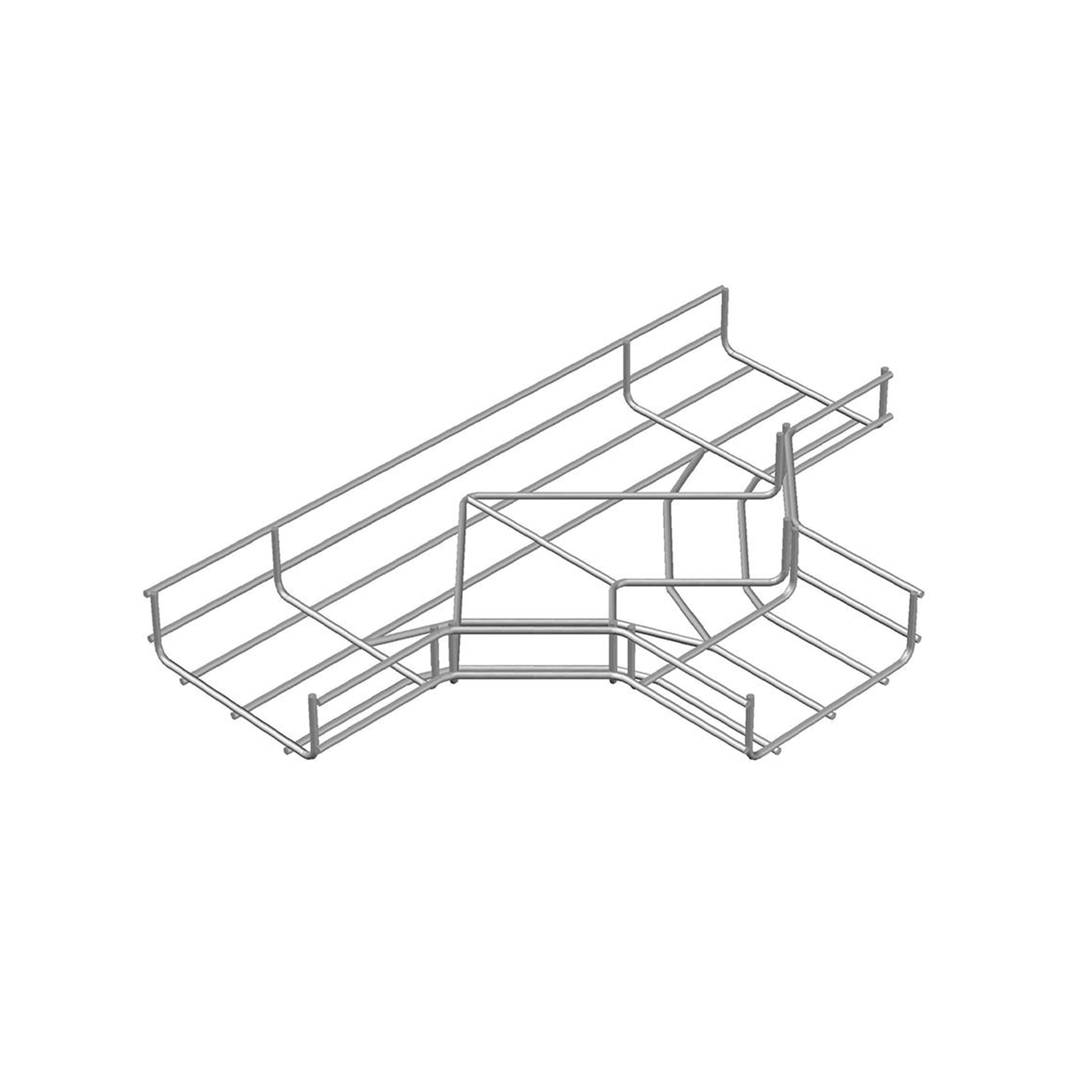 Junção "T Horizontal Galvanizado 90º 100X50mm 3/16 GE Perfil Líder