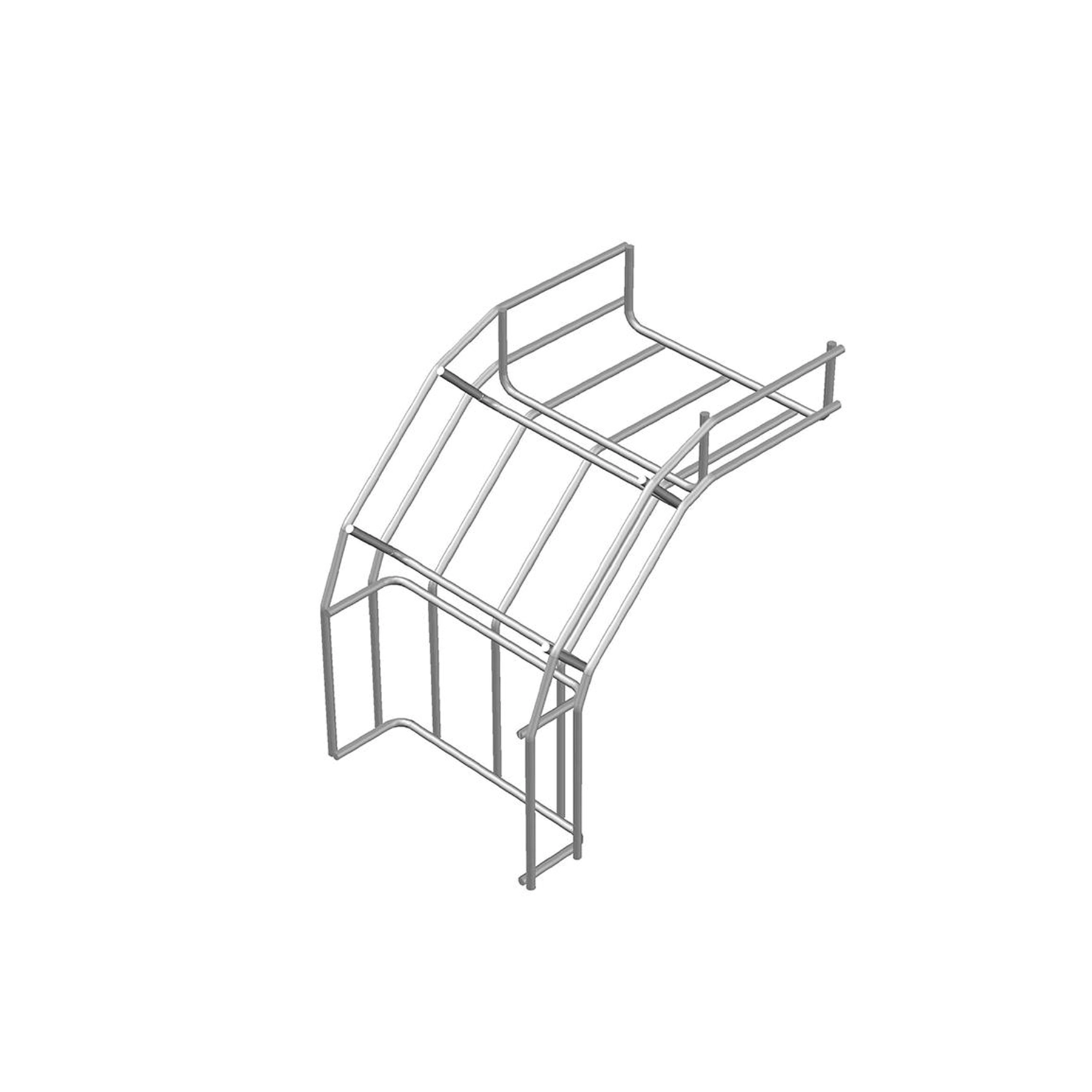 Curva Vertical Externa Galvanizado 90º 50X50mm 3/16 GE Perfil Líder
