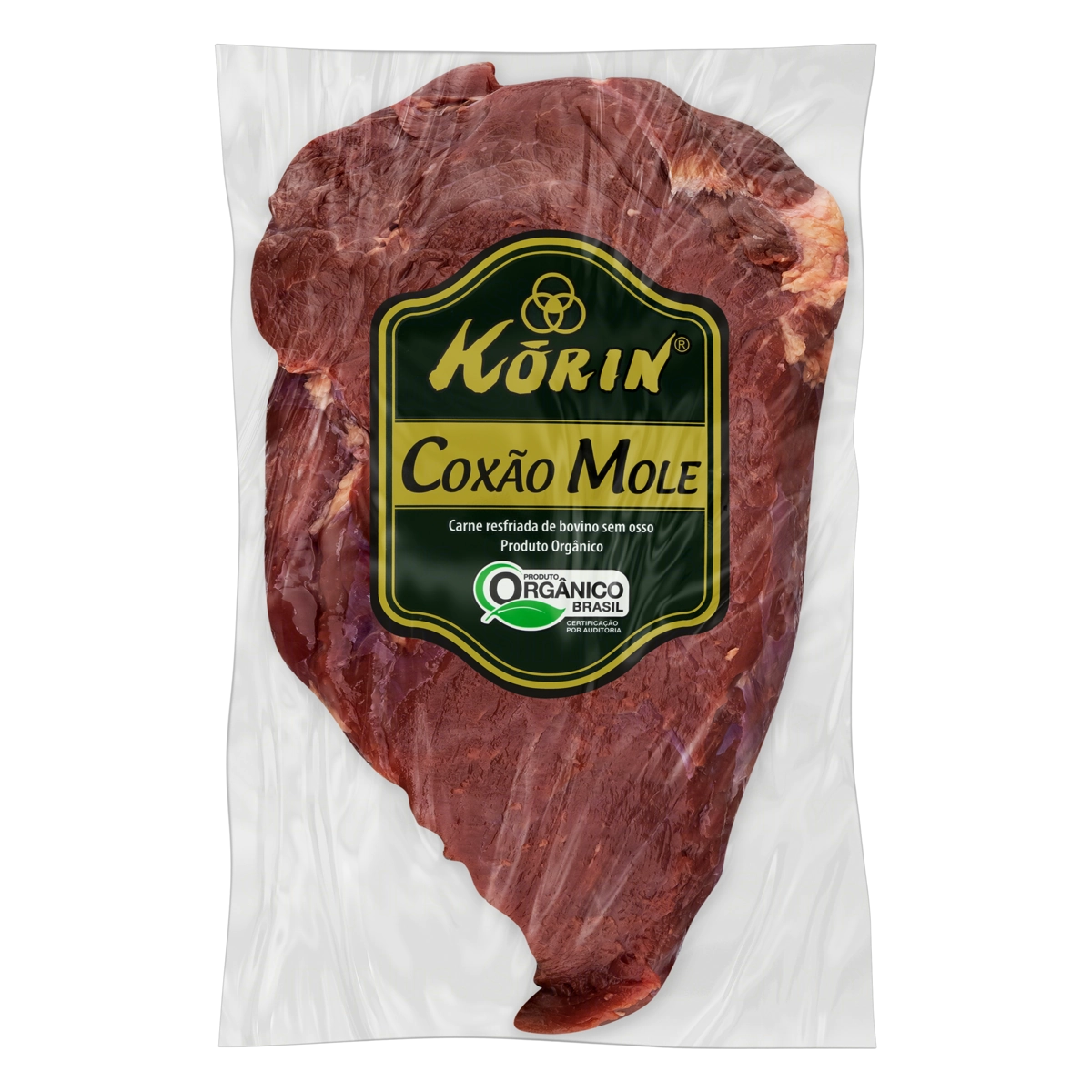 Coxão Mole Bovino Congelado Orgânico Sem Osso Korin