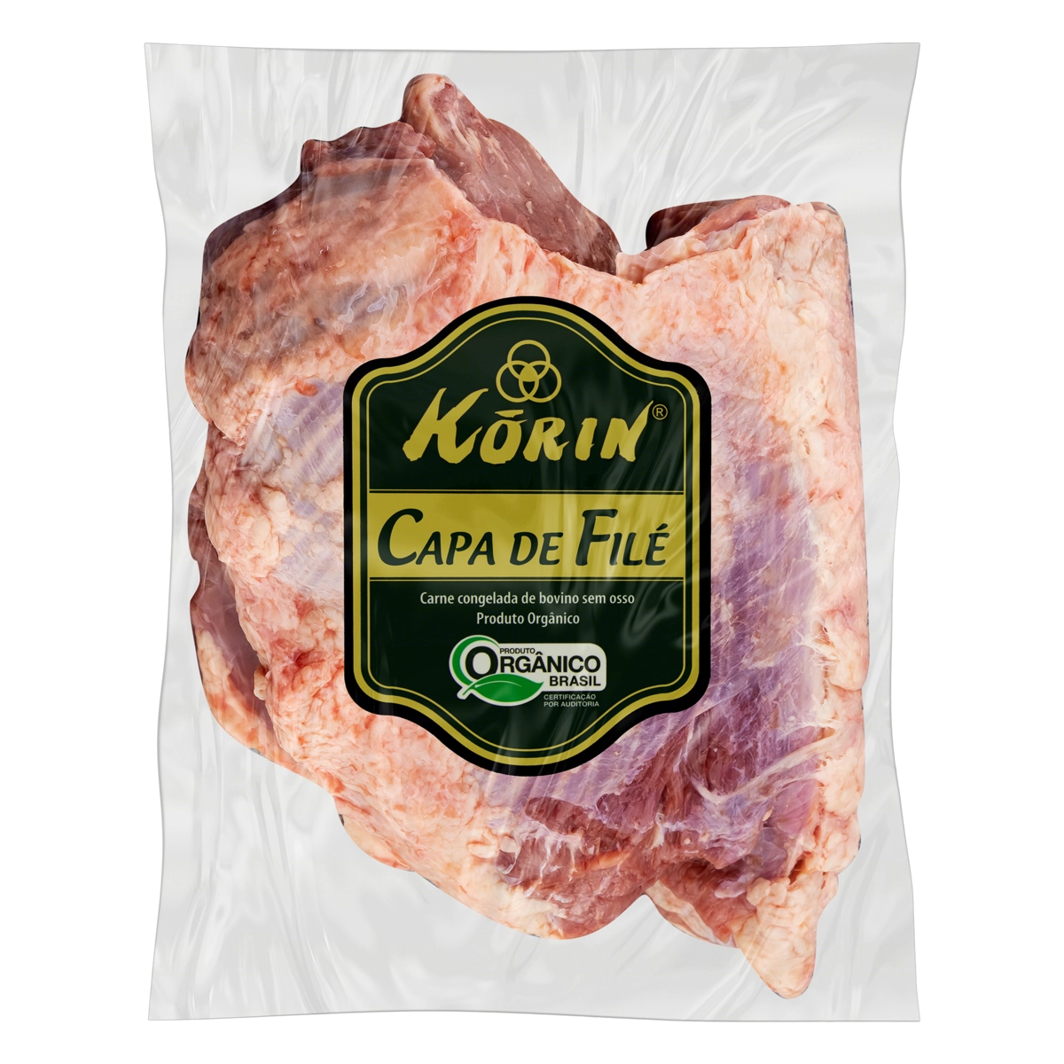 Capa De Filé Bovina Congelada Orgânica Sem Osso Korin