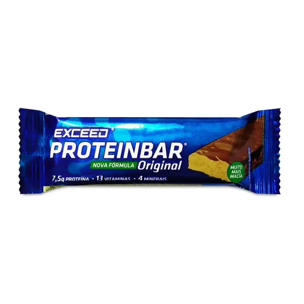 Barrinha De Proteina Laranja 40gr Exceed Proteinbar Proteinbar