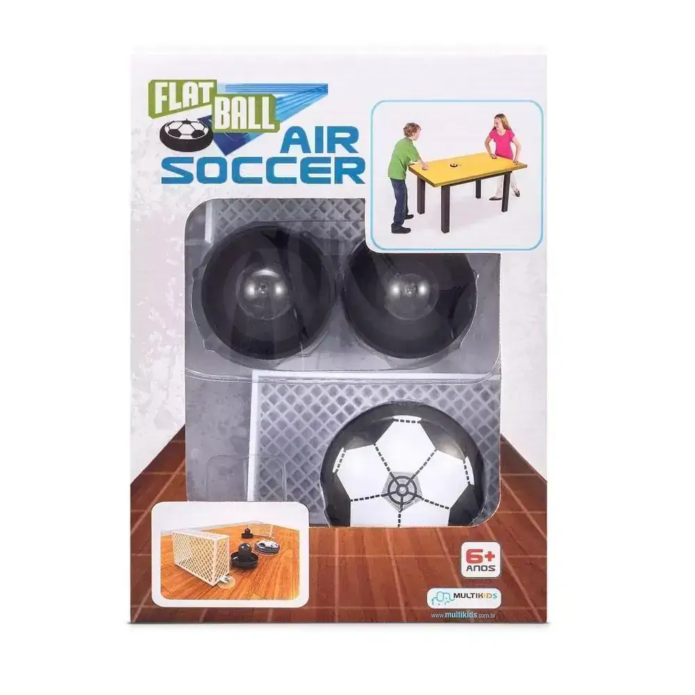 Jogo - Flat Ball - Air Soccer - Multikids