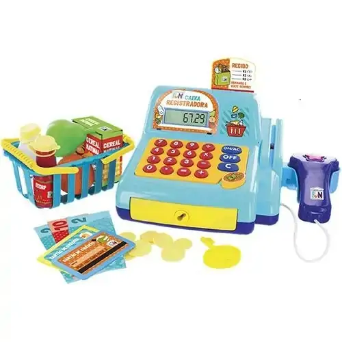 Caixa Registradora Creative Fun Azul - Multikids