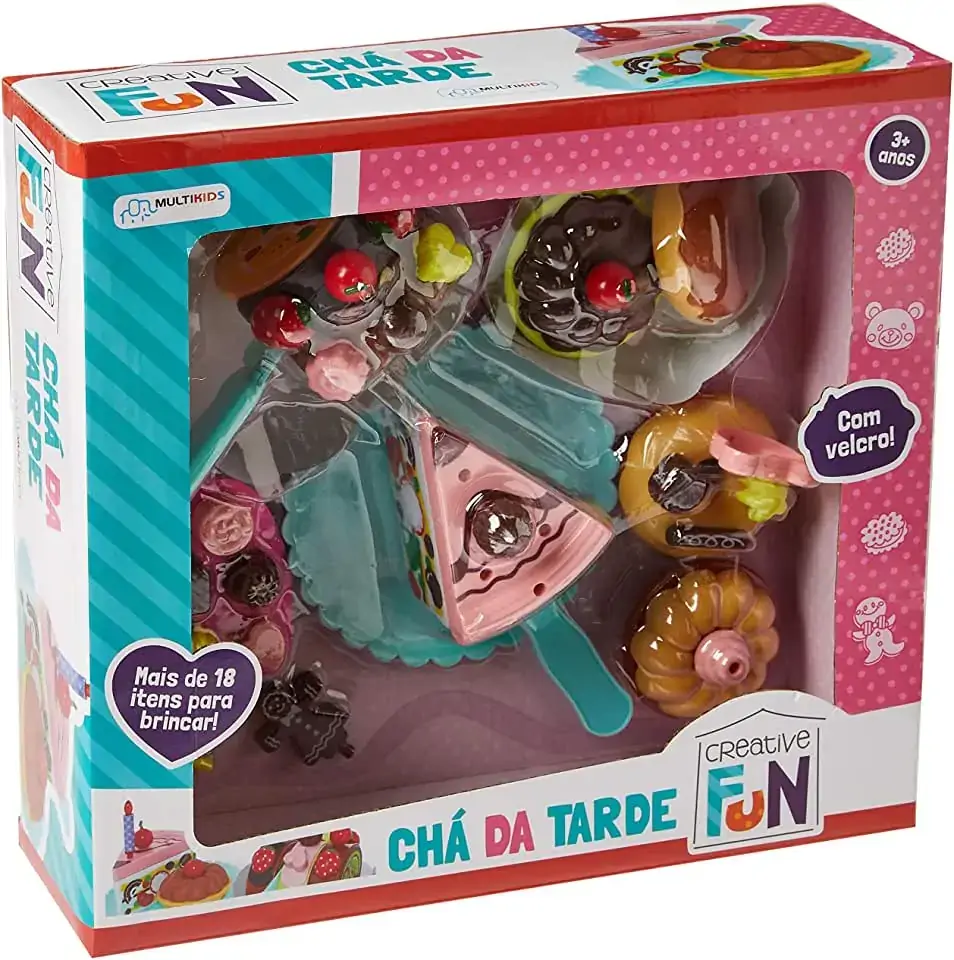 Brinq.cha Da Tarde Creative Fun C/velcro