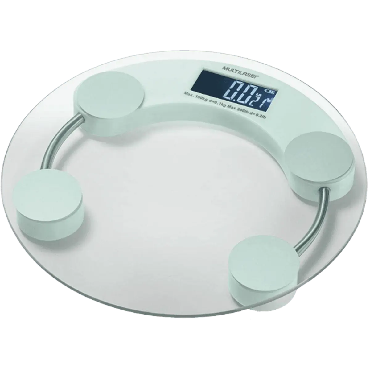 Balança Multilaser Eatsmart Digital LCD Branca - HC039