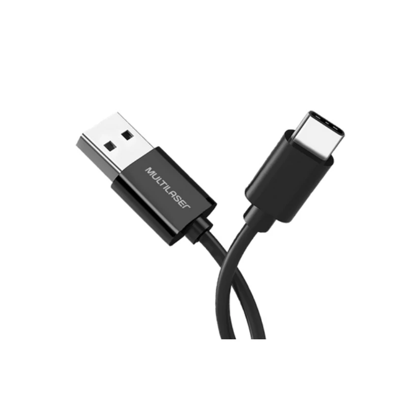 Cabo Usb Type-C MachoUsb-A Macho 1.2cm - MULTILASER WI349