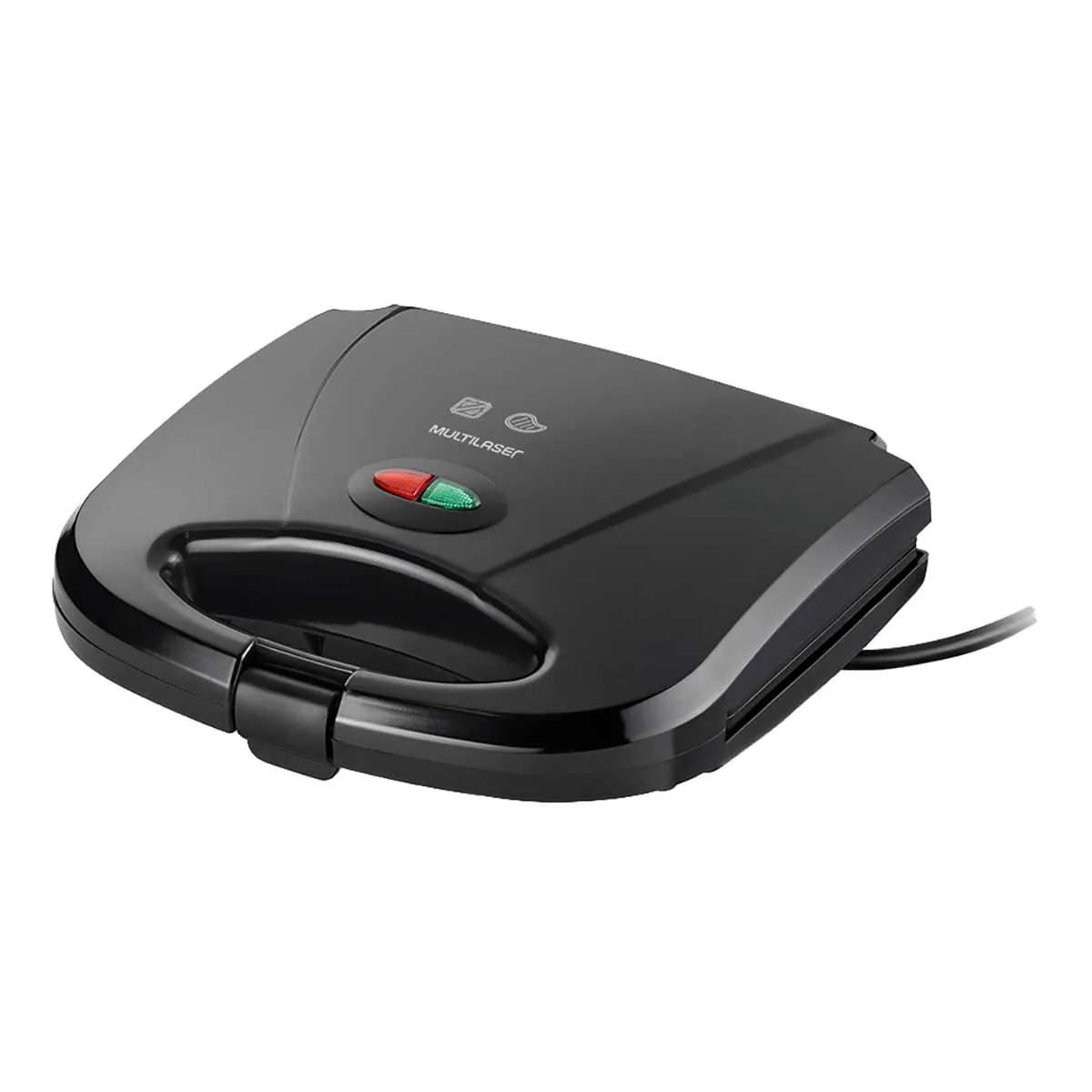 Sanduicheira Elétrica Preta Multilaser CE044 750W 220V