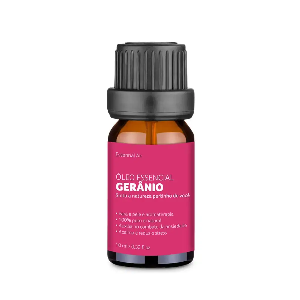 óleo Essencial De Gerânio Relaxar 10ml Multilaser Saúde Hc125