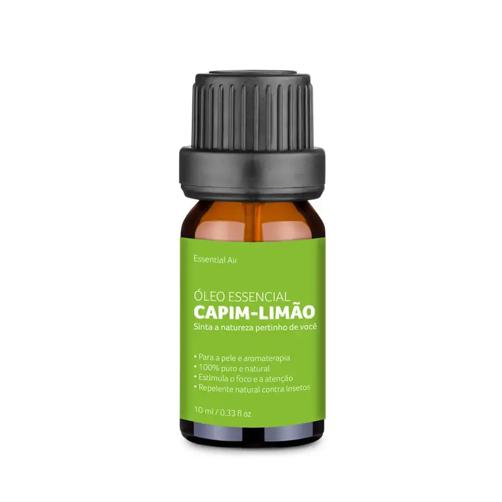 óleo Essencial De Capim Limão Bem Estar 10ml Multilaser Hc126