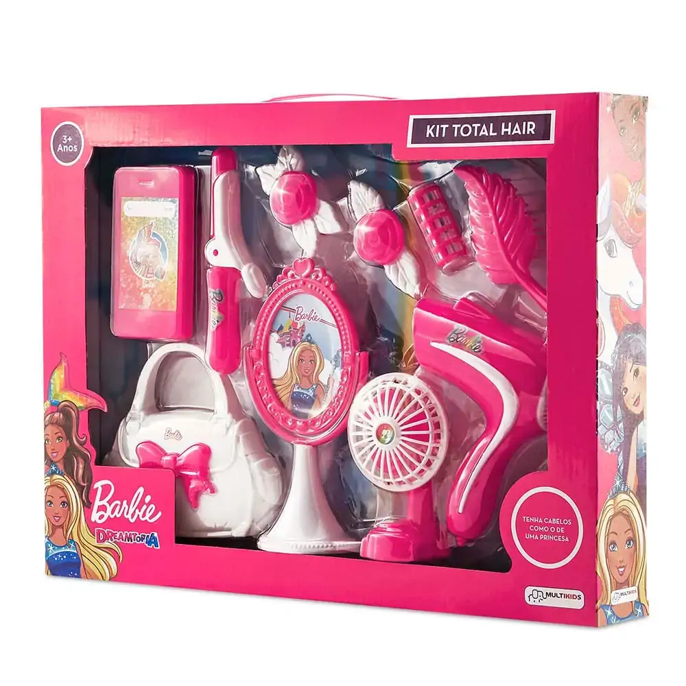 Brinq Barbie Dreamtopia Total Hair Multi