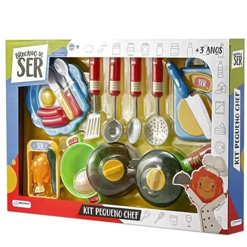 Brinq Multikids Br954 Kit Pequeno Chef