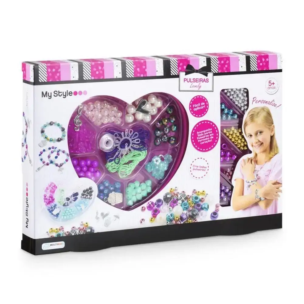 Kit de Pulseiras My Style - Lovely - Multikids
