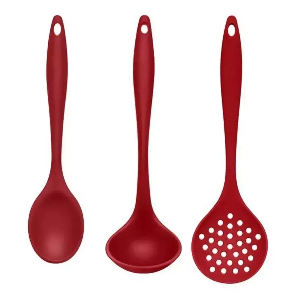 Kit Para Servir de Silicone Vermelho Up Home - UD113