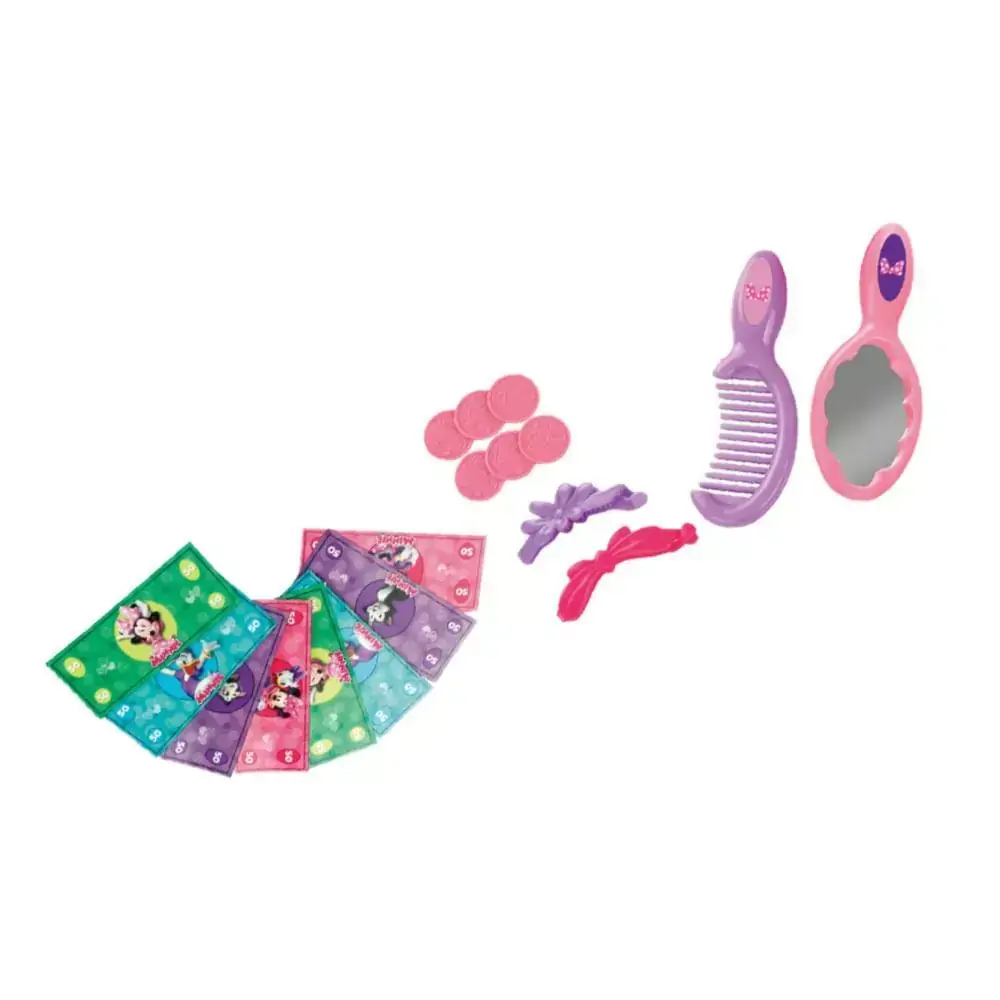 Acessórios De Casinha - Caixa Registradora Com Acessórios - Disney - Minnie - Rosa - Multikids