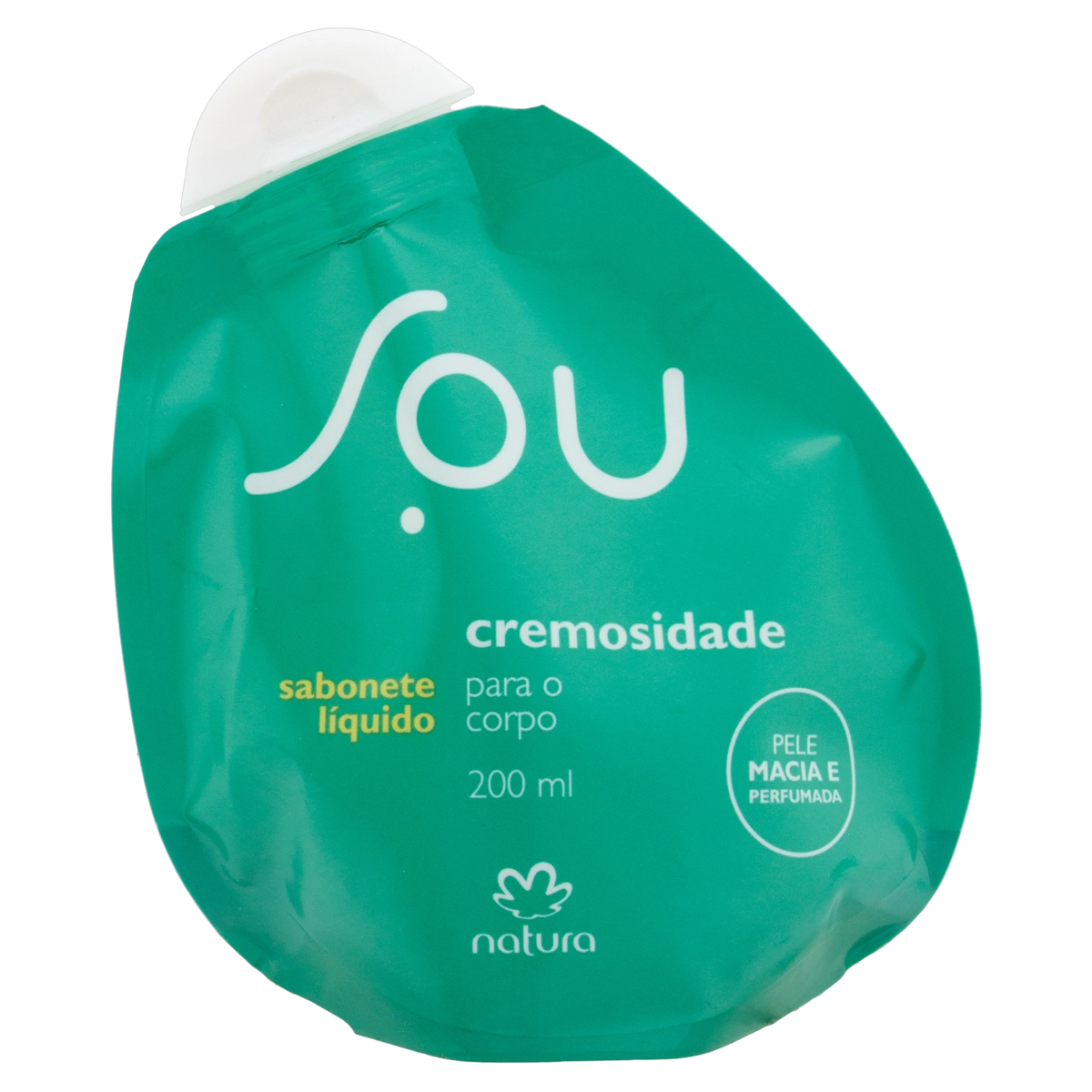 Sabonete Líquido Cremosidade Corporal Natura Sou Sachê 200ml