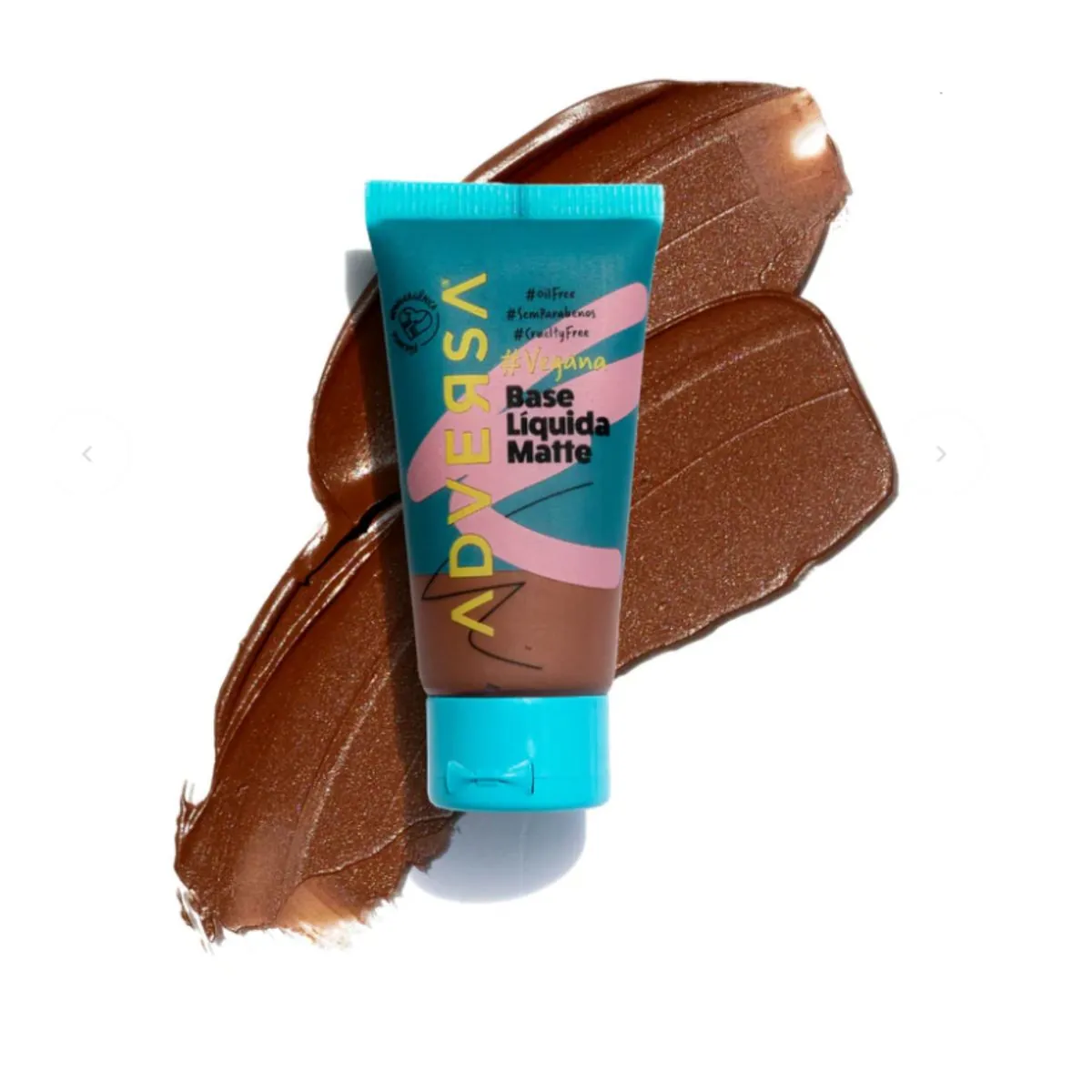 Adversa Base Líquida Matte Vegana 30 ml 550