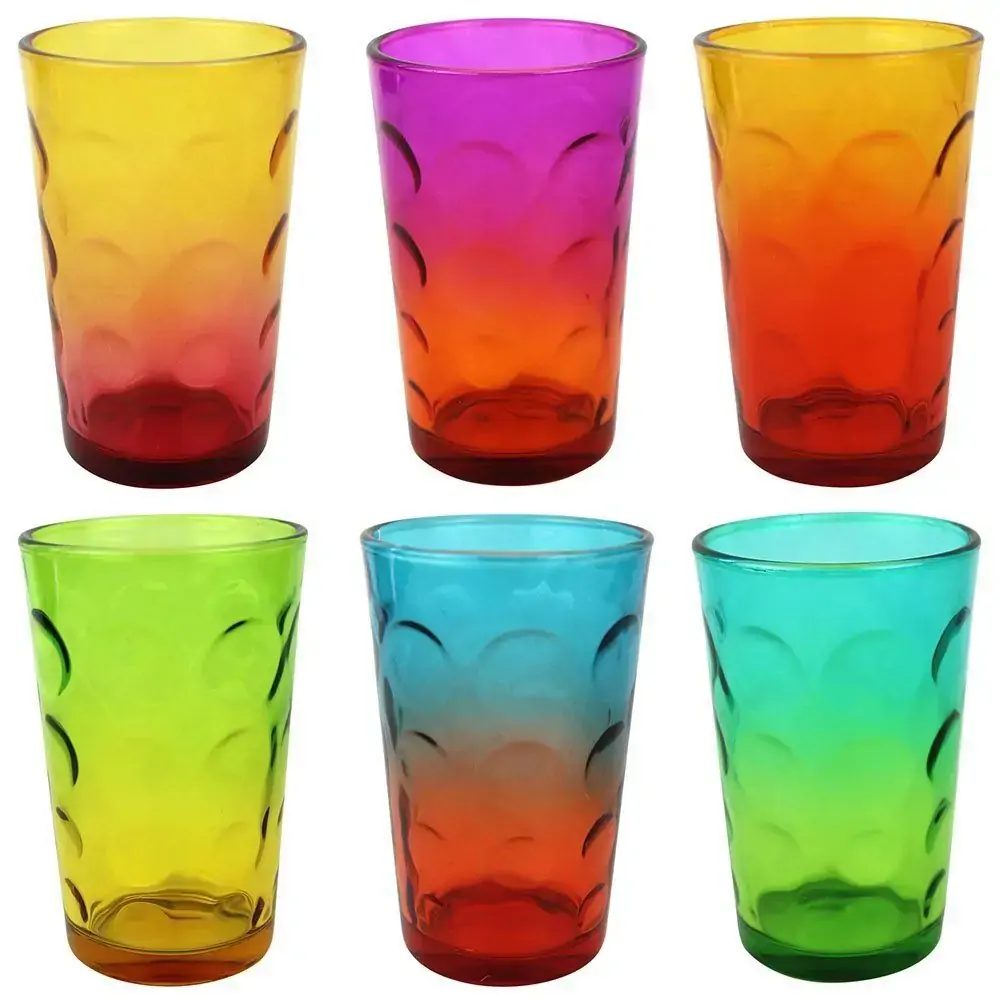 Jogo Copo Verde Carara Color 6 Pcs