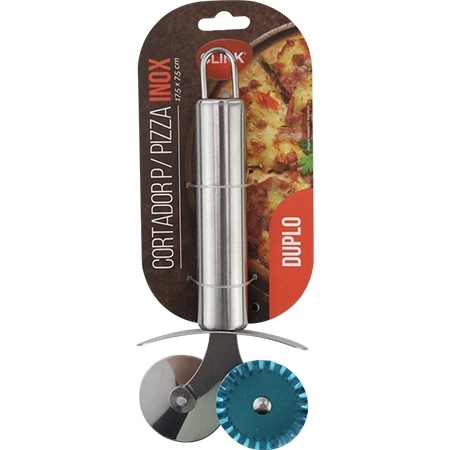 Cortador Pizza Inox 17.5x7.5cm Ck4672 Clink