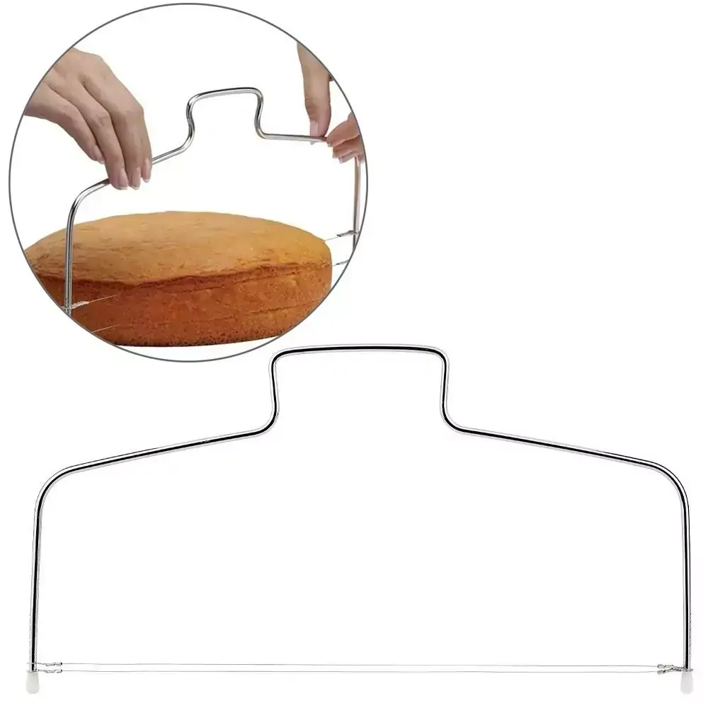 CORTADOR FATIADOR DE BOLO DE INOX - 31,5 X 16 CM