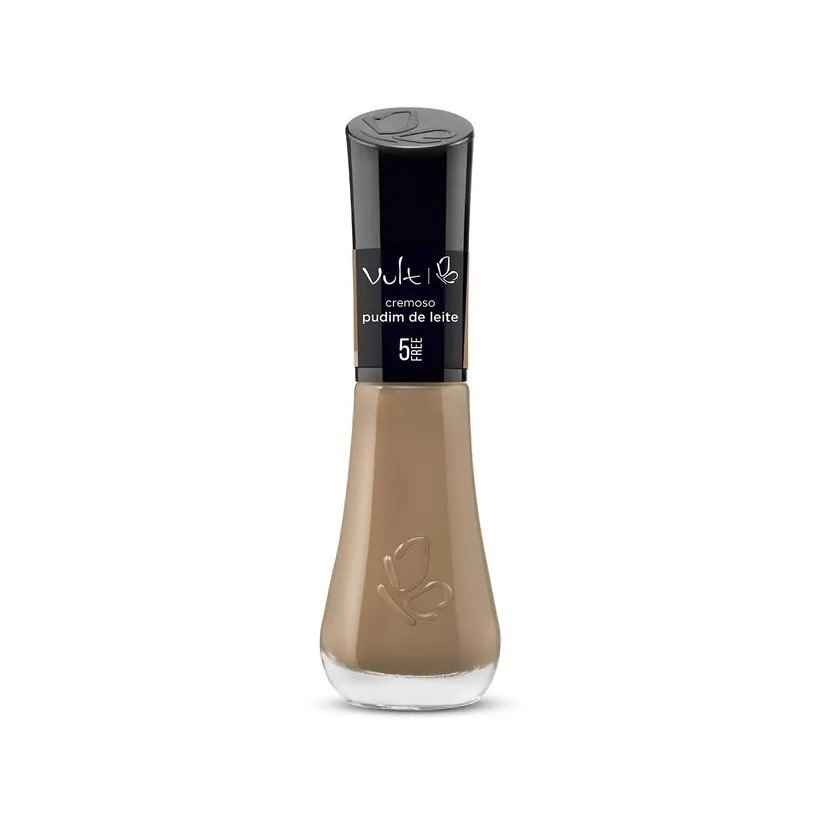 Esmalte Cremoso Pudim De Leite Vult 5 Free Frasco 8ml