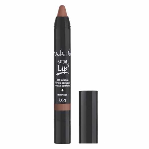 Batom Lápis Retrátil Matte Conforto Vencer Vult Lip3 1,8g